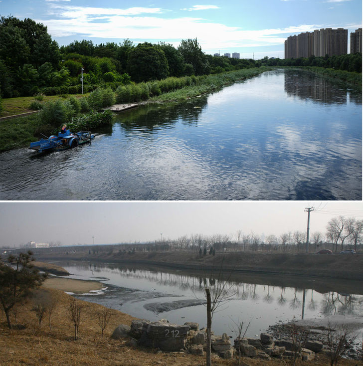 2022年初秋,记者再次走访凉水河全线.