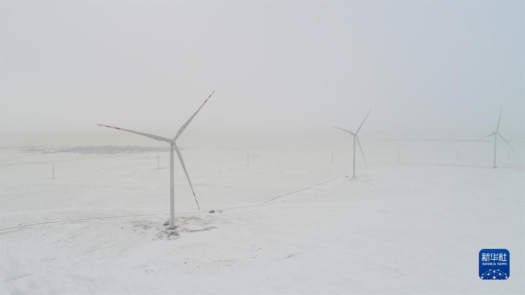 中企投建哈萨克斯坦北部风电项目一期并网发电