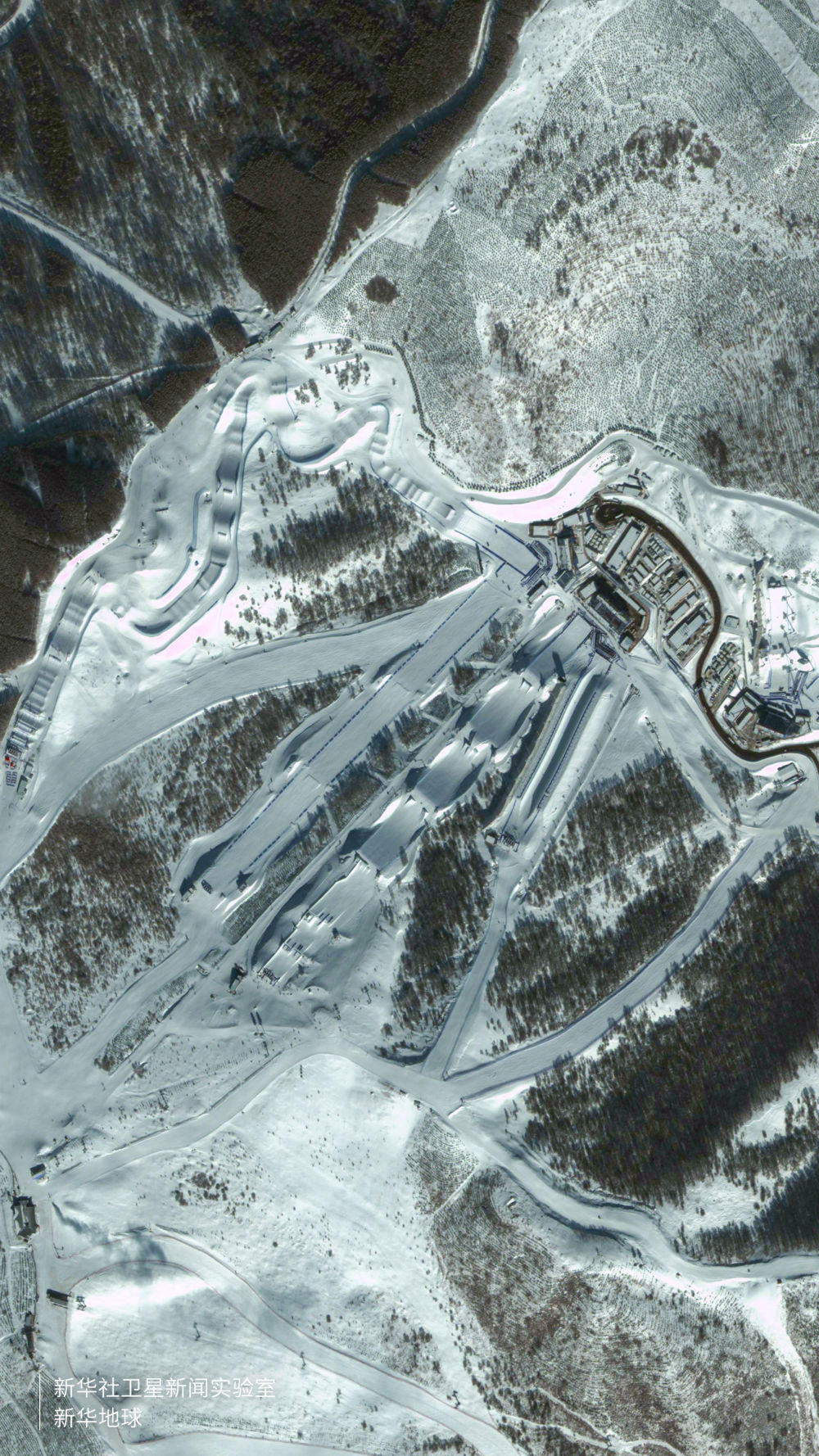 新华社年度卫星影像 22 迈向新征程的中国 新华网客户端