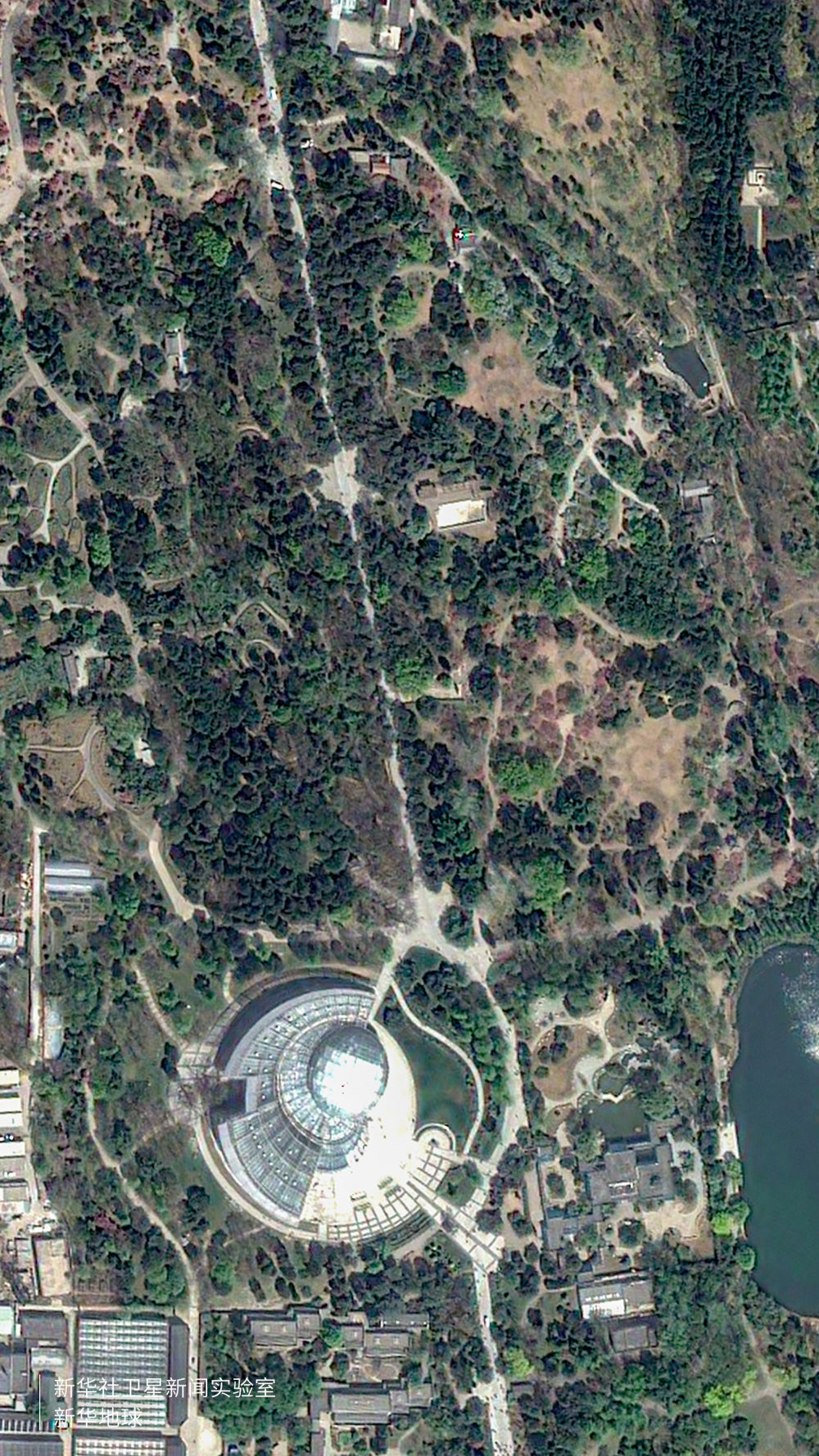 新华社年度卫星影像 22 迈向新征程的中国 新华网客户端