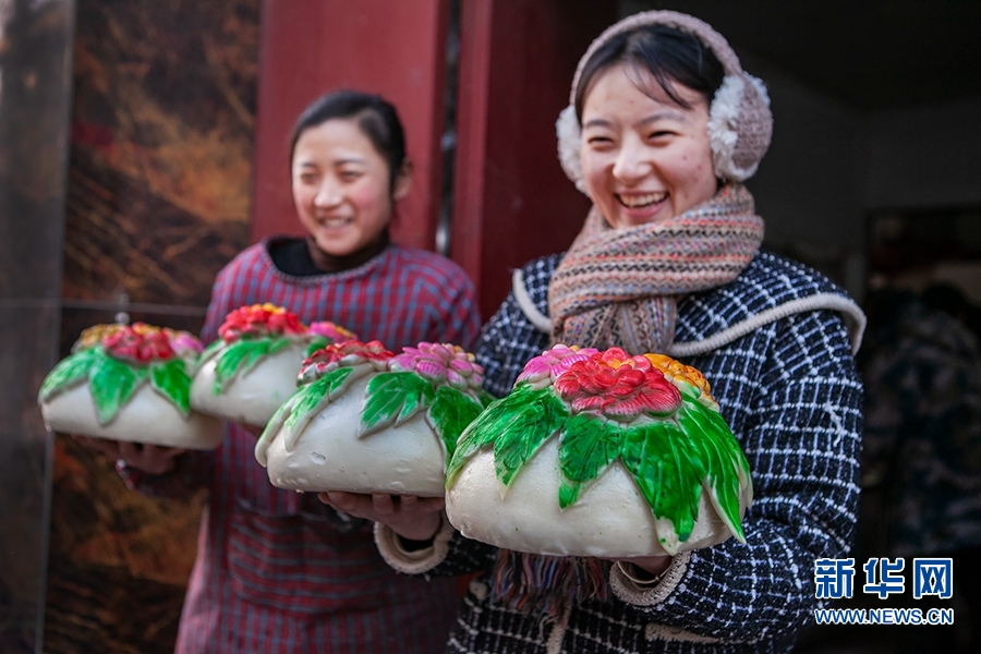 过年大馍的图片大全图片