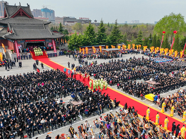 第三十三屆洪洞大槐樹尋根祭祖大典舉行