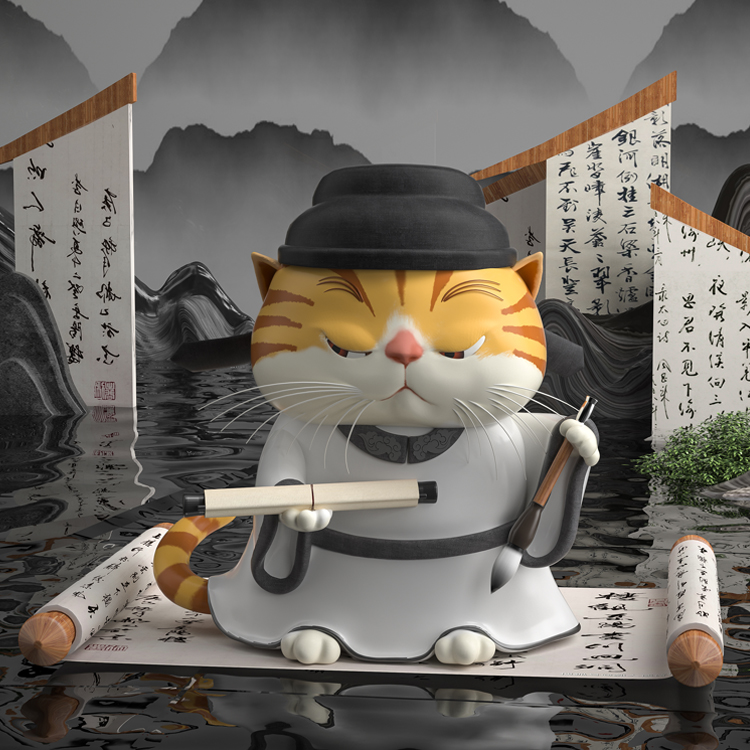 盲盒,希望在带领大家领略"诗仙"风采的同时,体会"诗仙"李白洒脱不羁