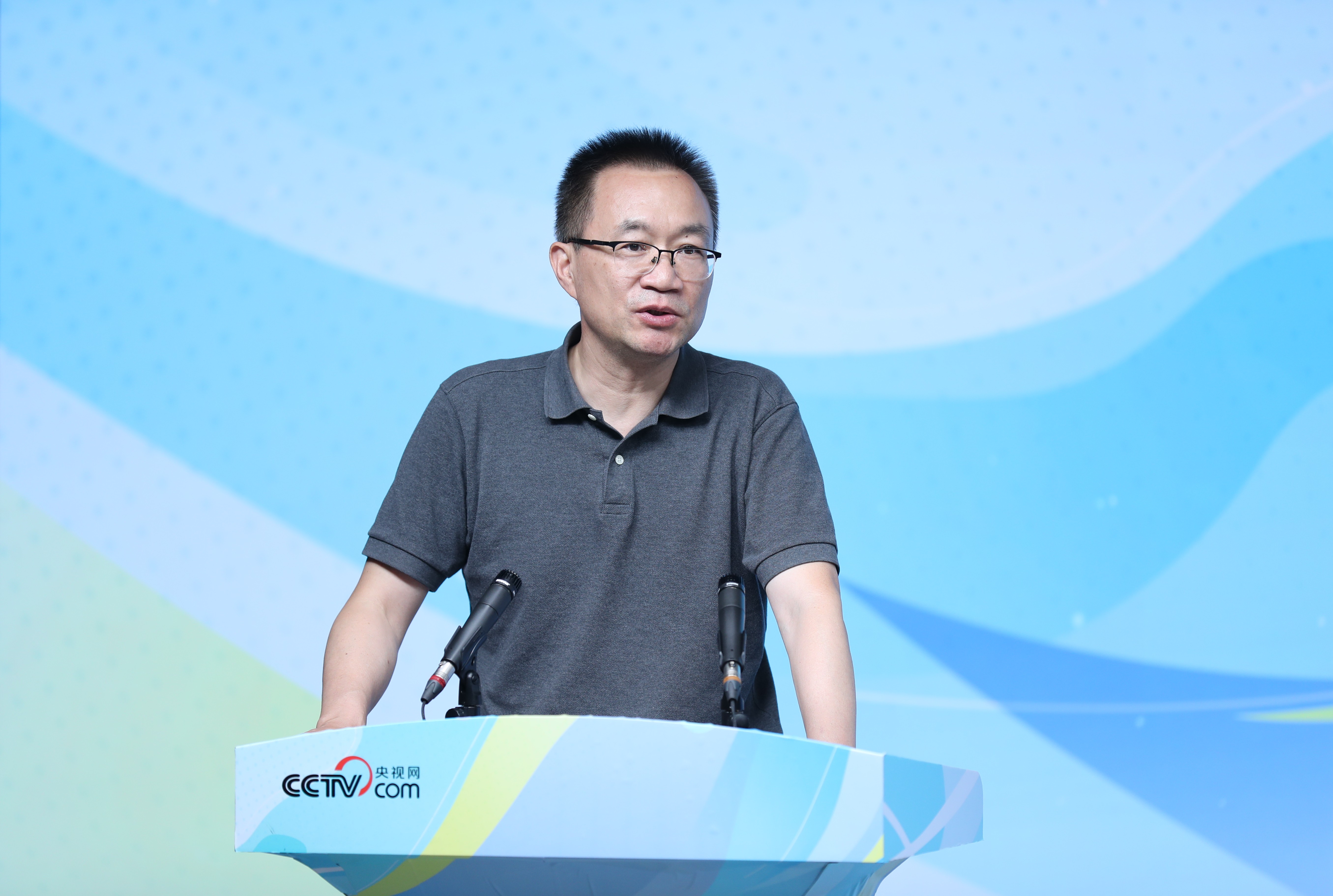 央视网副总经理魏驱虎致辞