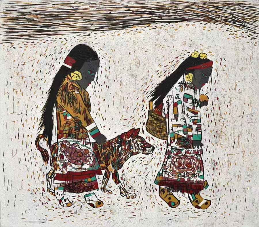 贺昆认为,普洱学院绝版木刻版画学院作为一个集绝版木刻艺术研究,艺术