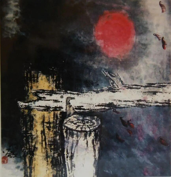 杨佴旻和他的水墨画 - 新华网客户端