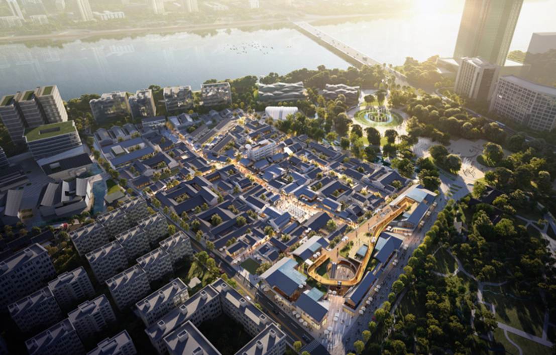 建筑与房屋的城市空拍图描述已自动生成