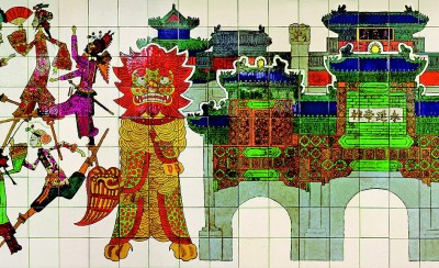 千年壁上观 彩绘赋新篇