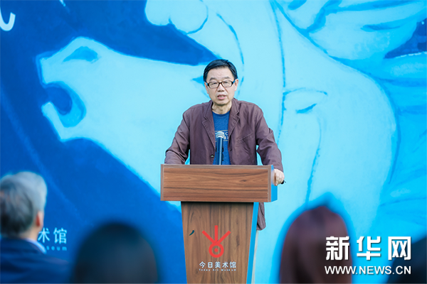 “心向天宇——刘巨德艺术作品展”在今日美术馆启幕 - 新华网客户端