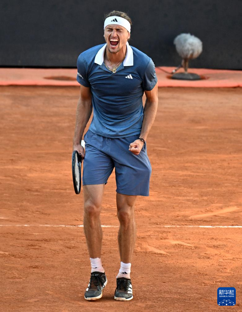 罗马大师赛:兹维列夫晋级决赛
