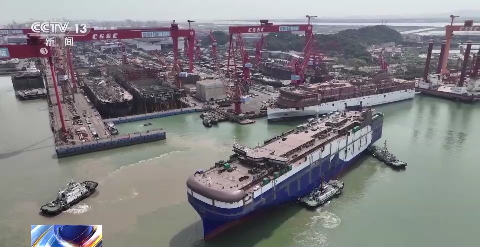 上半年造船业三大指标均位居世界第一 中国造船靠什么保持领先？ - 新华网客户端