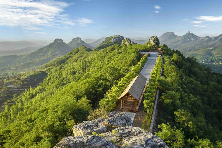 山东沂蒙红嫂纪念馆岱崮革命老区掠影