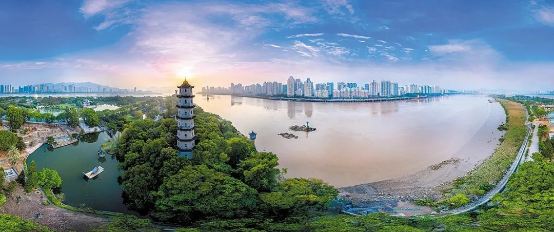 新华号入展图赏诗意瓯江幸福鹿城