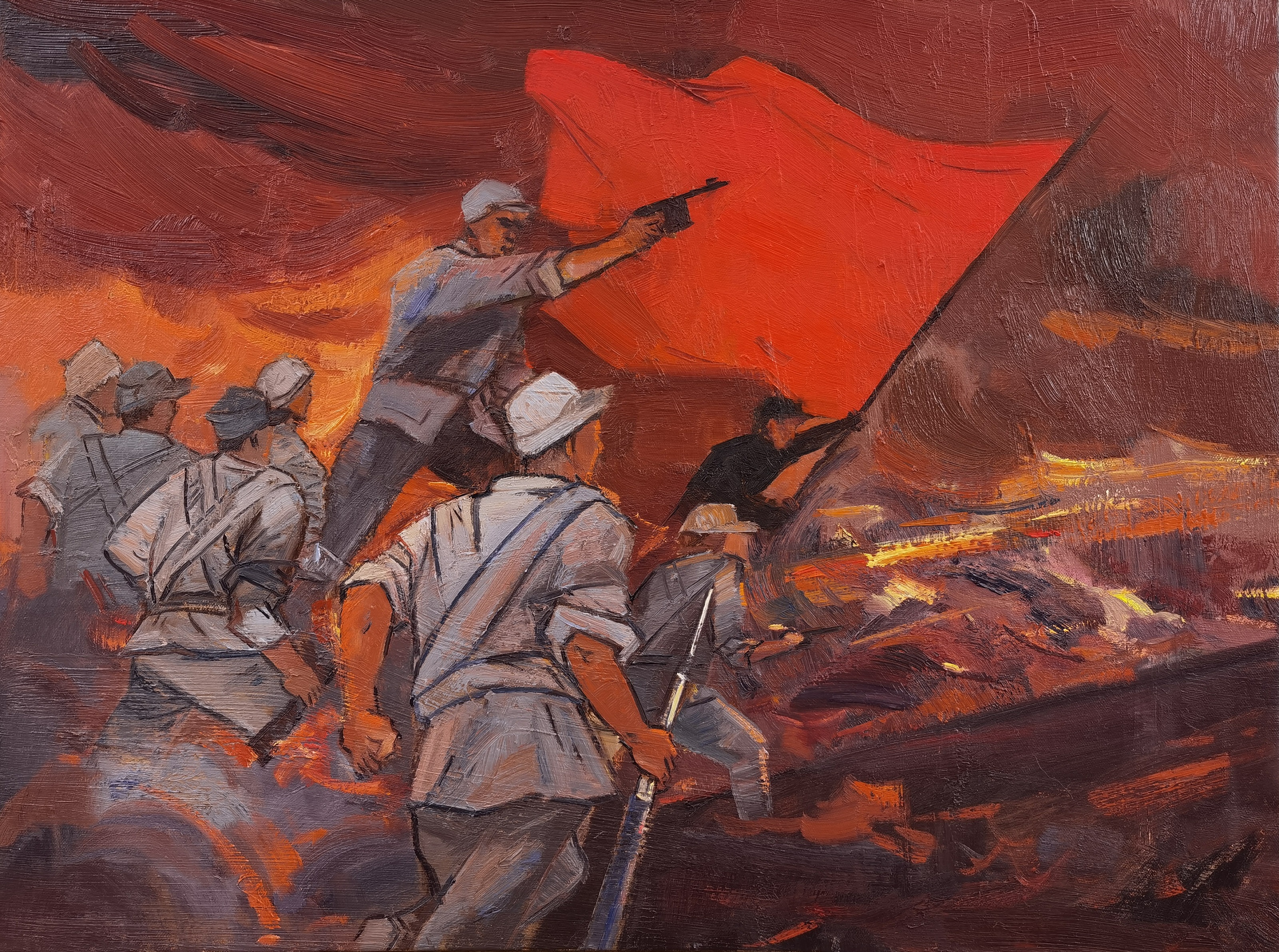 内蒙古建职院《红色大青山》系列绘画创作项目获批全区高校原创文化